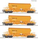 ROCO 6680063 - 3-tlg. Set: Kaliwagen, Wascosa
